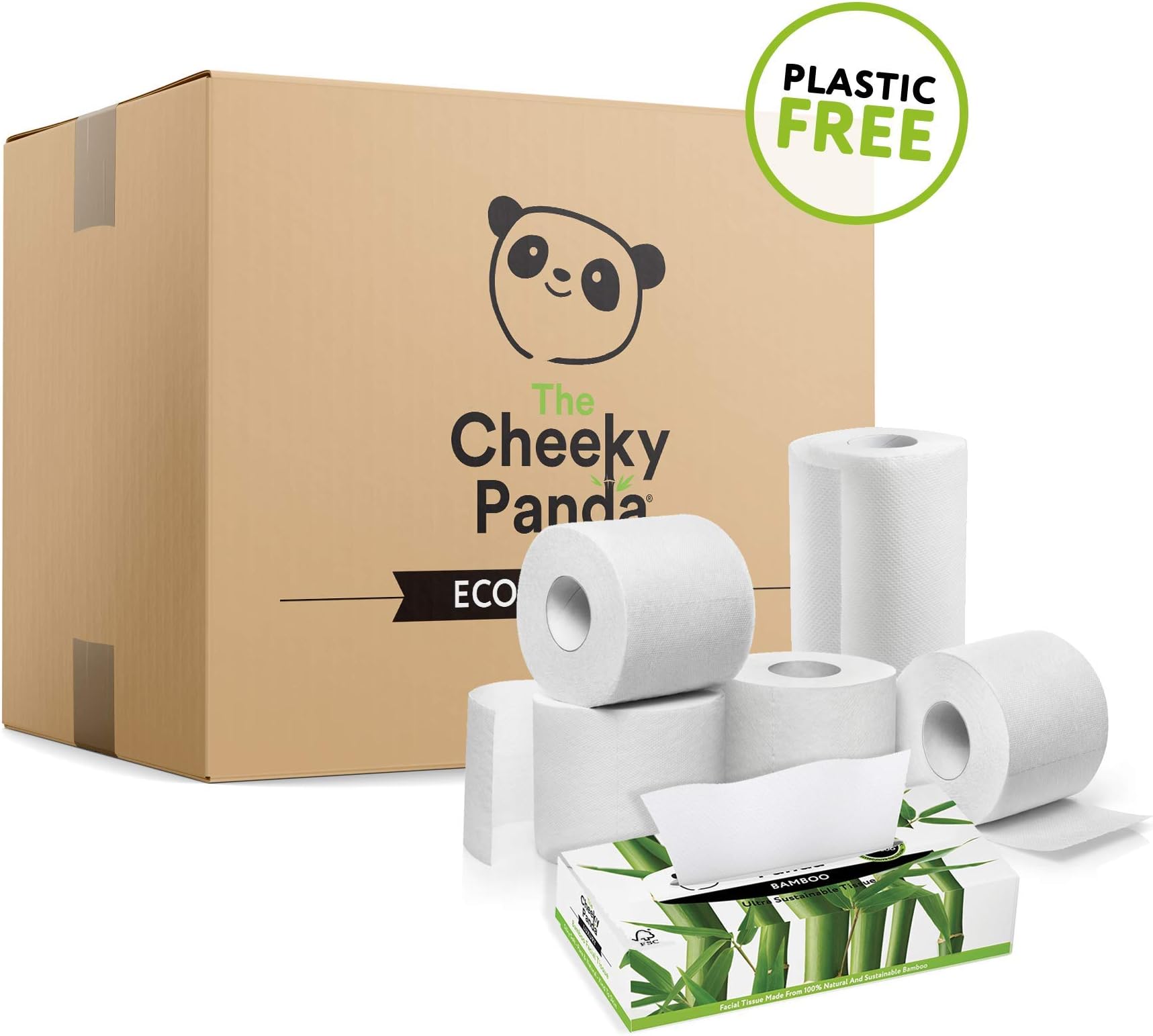 The Cheeky Panda Plastic Free Home Essential Bundle, 9 Count, 1.9 kg