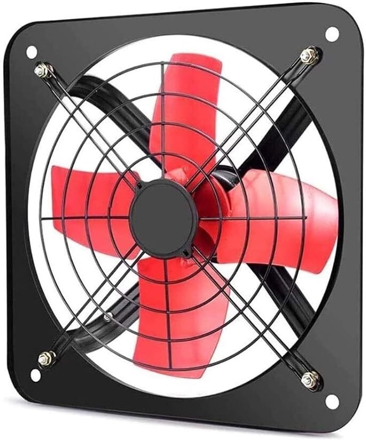 Wall Mounted Exhaust Fan Industrial Extractor Noise Heavy Duty Commercial Air Blower Fan Bathroom 315 * 315mm Walls