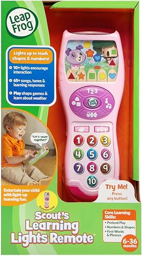 Miniatura 7 de Luces de aprendizaje de violeta LeapFrog con control remoto online exclusivo en rosa