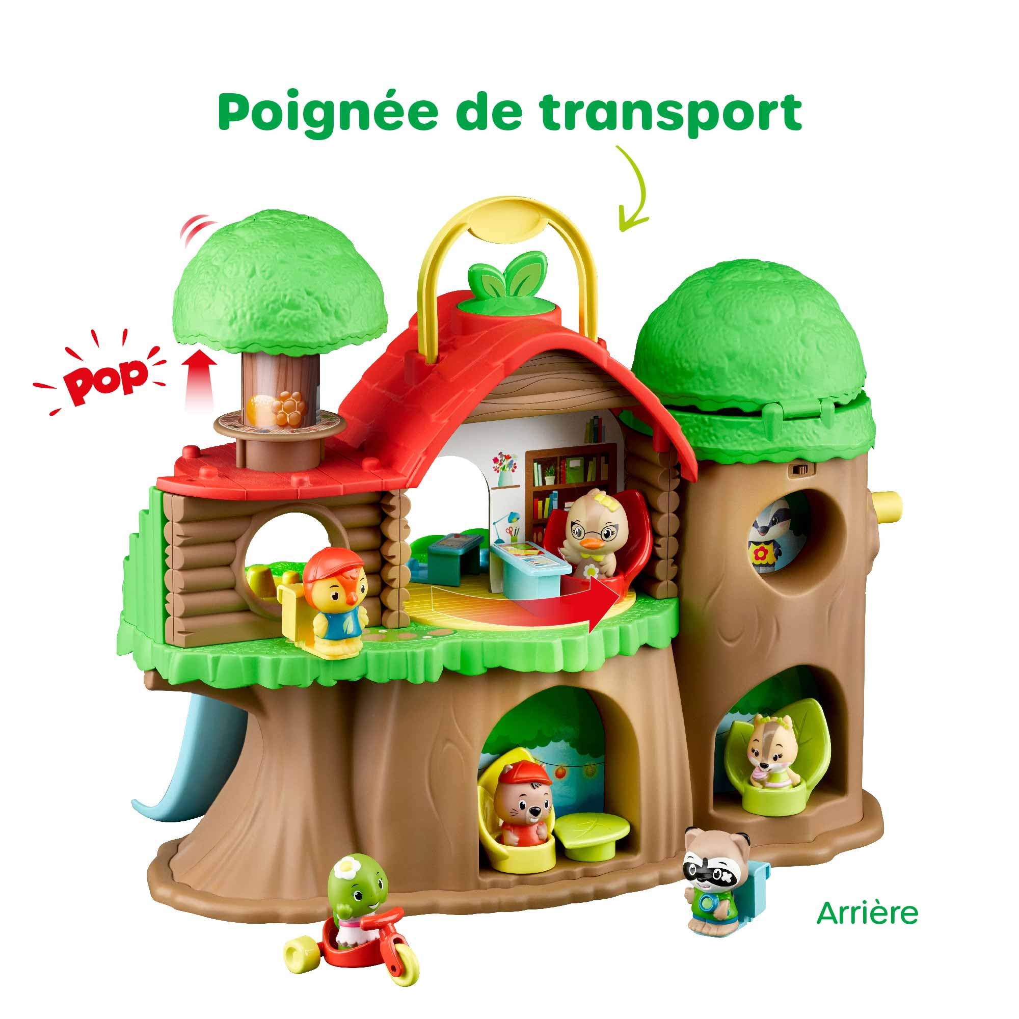 Klorofil Escuela de los Klorofil con 3 Personajes para Niños A partir de 18 Meses