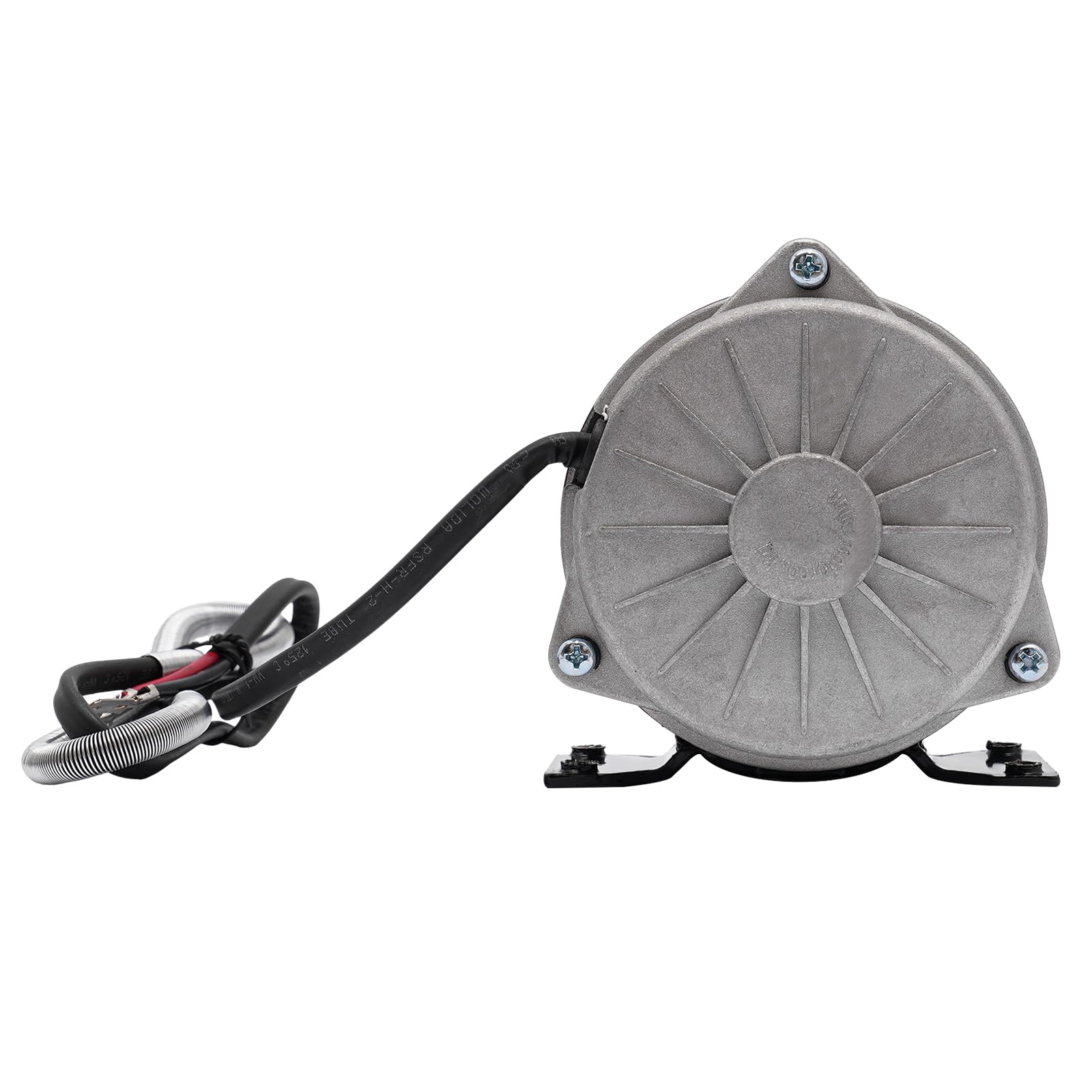 Moteur électrique de réduction 36 V 500 W - Moteur à engrenages CC pour scooter électrique - 1700 tr/min - Moteur de vélo électrique avec brosses