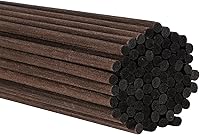 60 Pack 10-Inch Rattan Reed Diffuser Sticks - Premium 3mm Fragrance Refills for Home, Bathroom & Essential Oil Diffusers