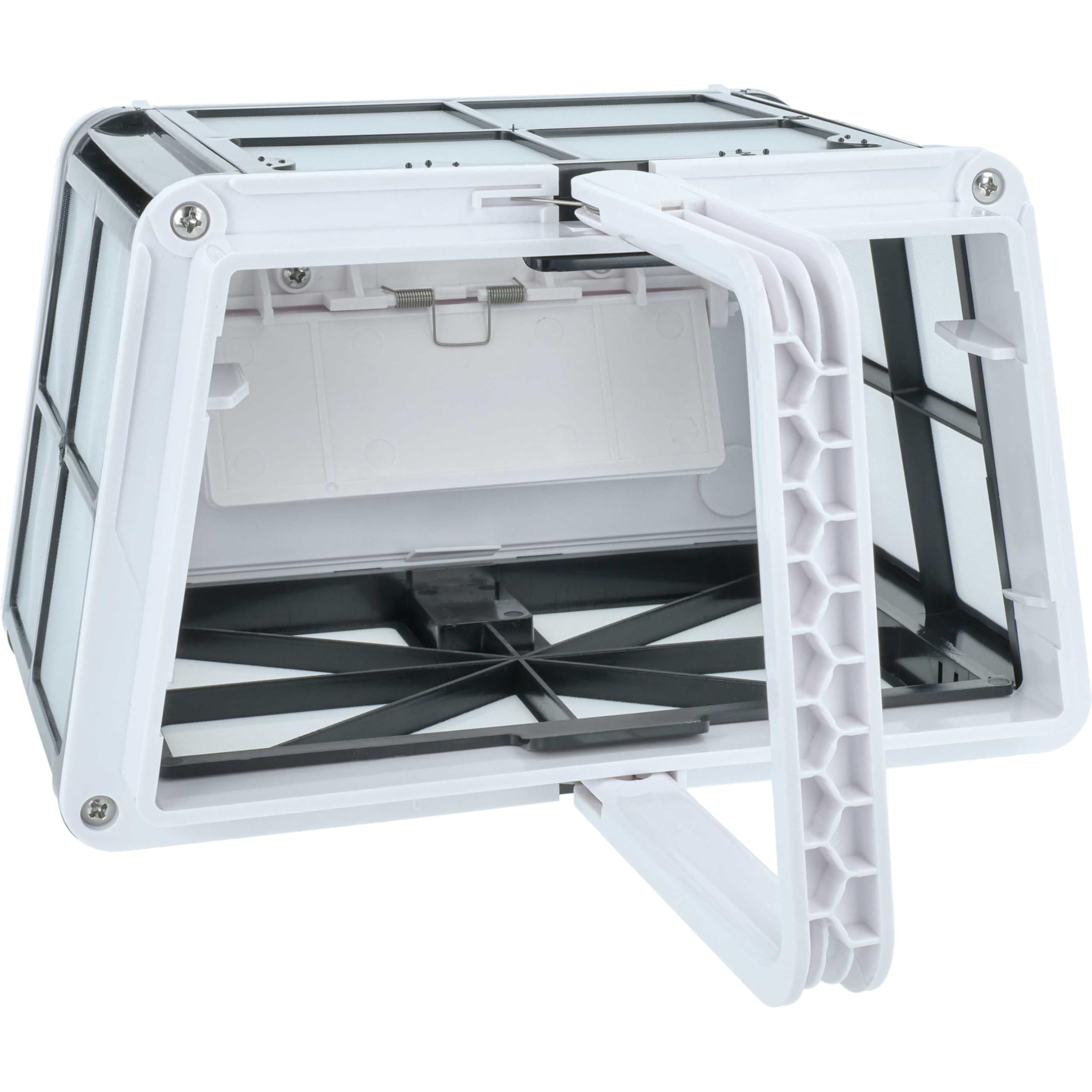 vhbw Filterkorb mit Motorschutz kompatibel mit Dolphin Classic Light Poolsauger, Poolroboter - 23,5 x 14,5 x 18 cm