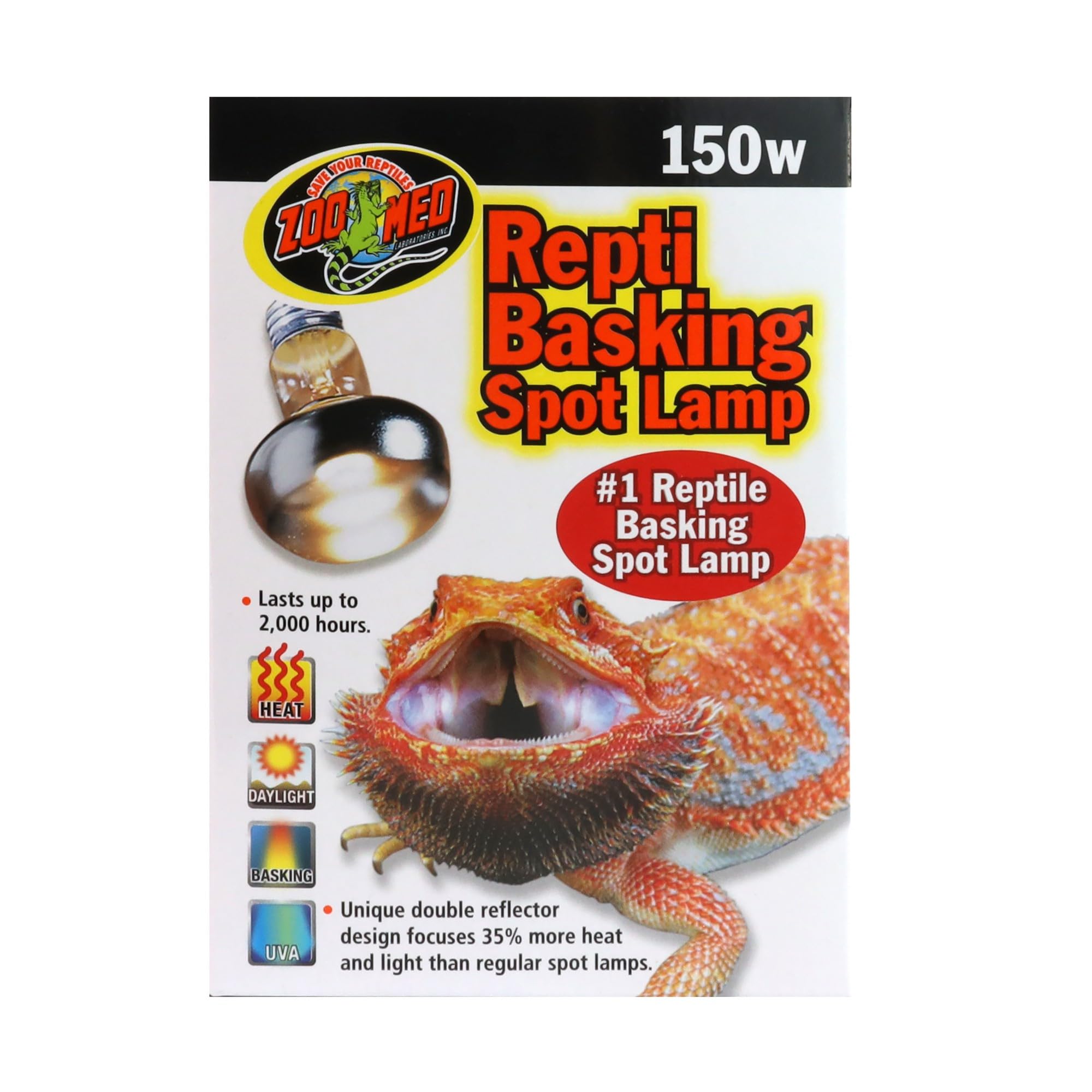 zoomed Zoo Med RB-8 Repti Basking Spot, 150 Watt