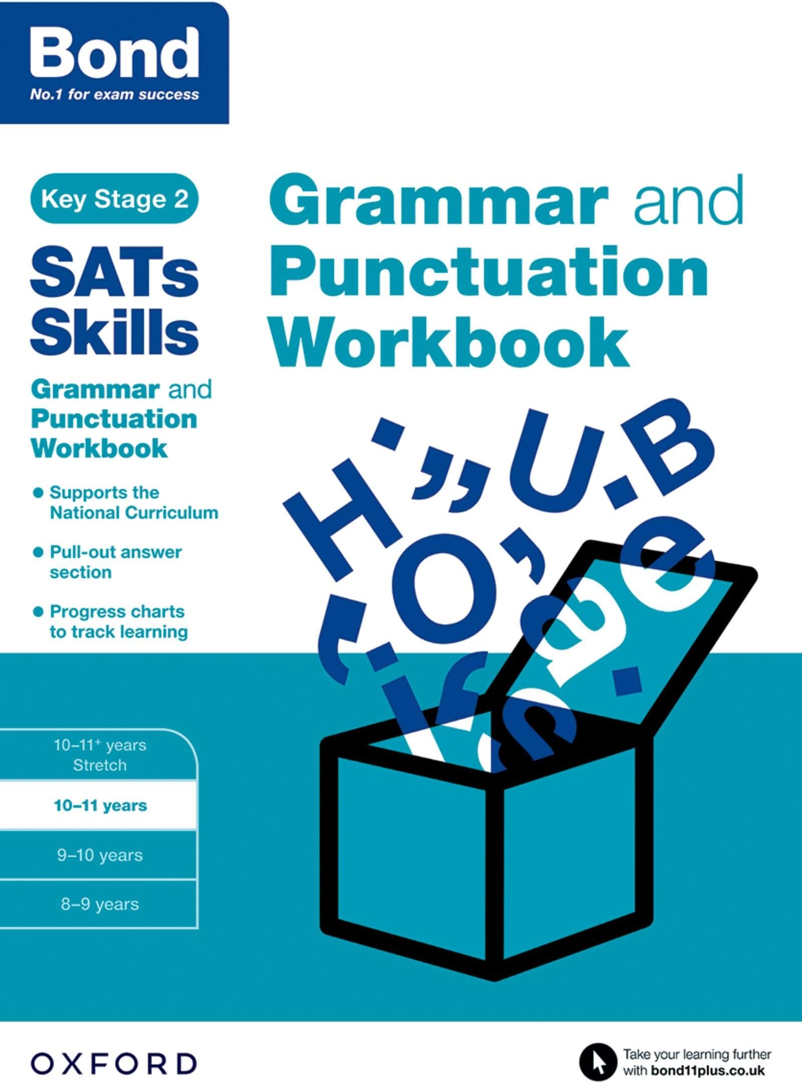 Grammar and Punctuation Workbook: 10-11 years (Bond SATs Skills)