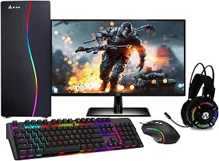 PC Gamer Completo Intel Core i5 8GB Nvidia Geforce GT HD 500GB Monitor HDMI Kit Gamer EasyPC Light