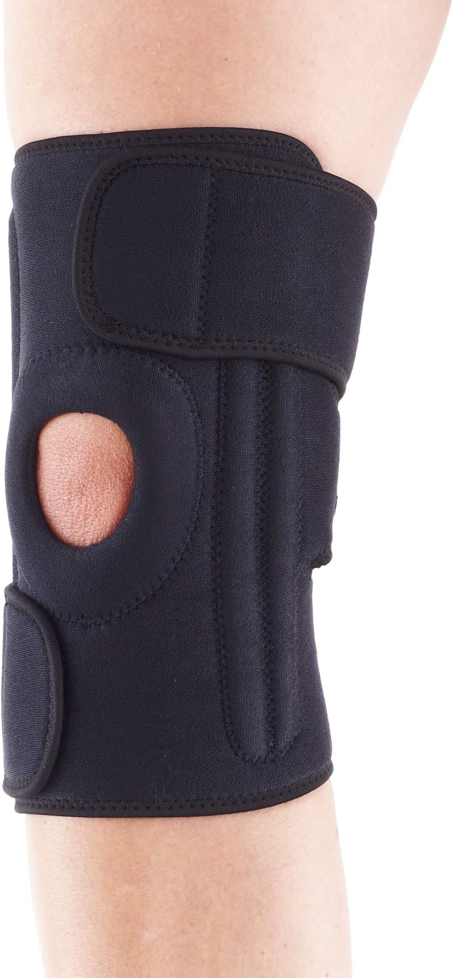 Rite Aid Knee Brace Stabilizer with Adjustable Straps, One Size Fits All - Pack of 1 | for Knee Pain, Strains, Sprains, Injuries