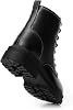 DREAM PAIRS Botas de Combate para Mujer, Botines con Cordones, Plataforma, Cremallera Lateral, Suela de Tacón, Botas de Tobillo 5