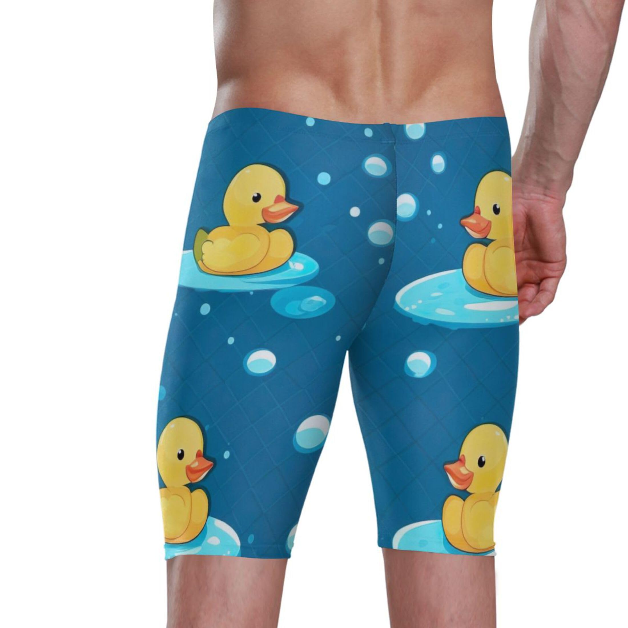 Little Yellow Duck Men's Swimsuit Swim Jammers L B0402368