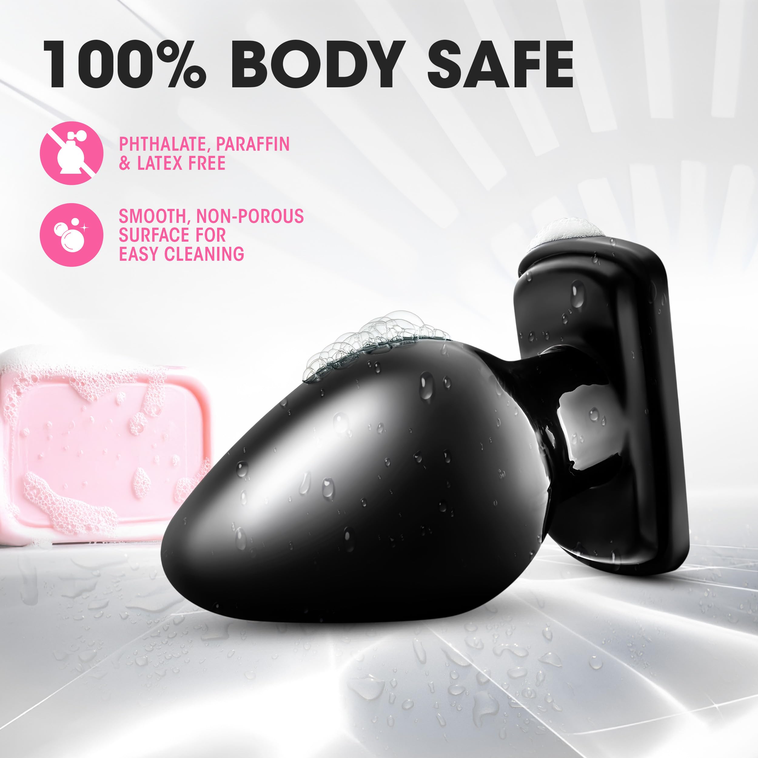 anal adventures xxl plug Anal Adventures - XXL Plug - Black main image 1