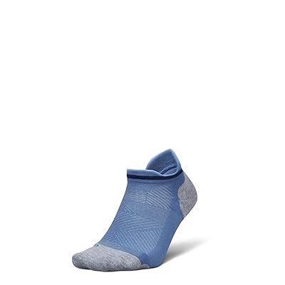 Feetures Elite Max Cushion No Show Tab No Show Socks Shoes Bahama Blue