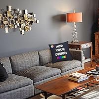 Vista 9 de Funda de almohada personalizada con nombre de texto fotográfico, funda de almohada impresa de dos lados para cumpleaños, Navidad, aniversario