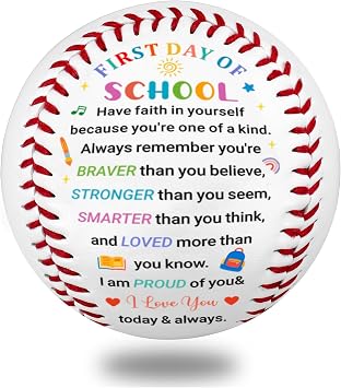 College Dorm Essentials for Guys - Senior 2027 Inspirational Baseball Gifts for Boys, Dorm Room Essentials For Guys, Off to College Back to Schoool Supplies for Boys Son, End of Season Sport Present