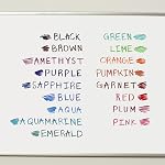 Expo Dry Erase Markers, Whiteboard Markers with Low Odour Ink, Chisel Tip, Assorted Colours, 16 Count