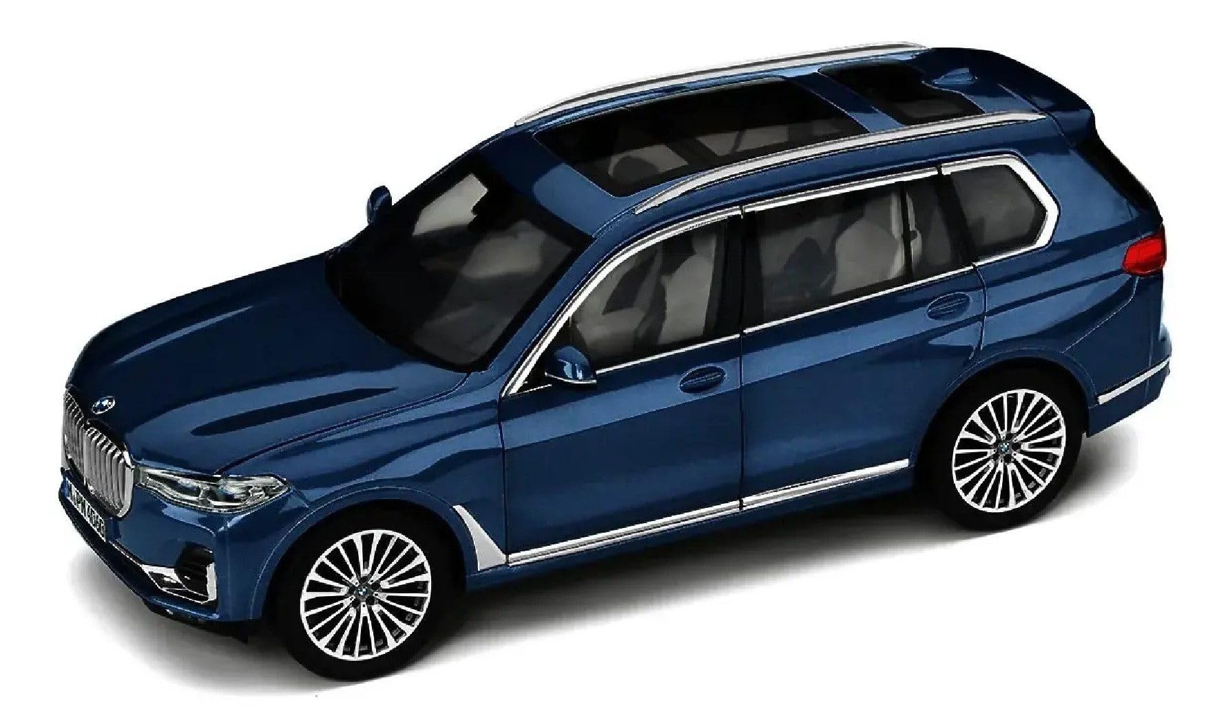 BMW Miniatur X7 1:18 Auto Modellauto Modellbau Modellauto + Einkaufschip