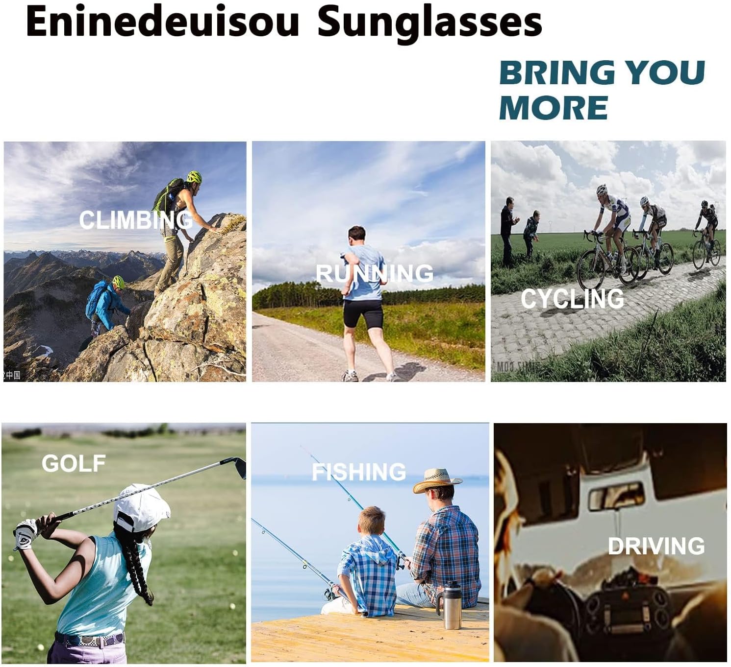 Sunglasses Cycling Glasses TR90 Frame for Men Women, Running Cycling outdoor Sports. - Image 8