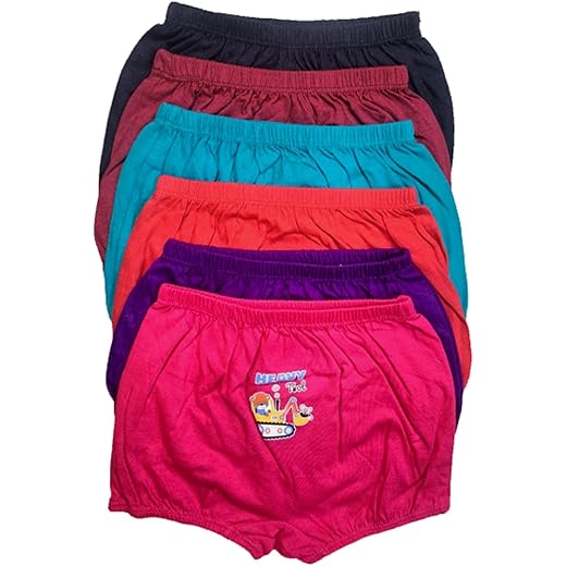Girls Cotton Panty Pack of 6