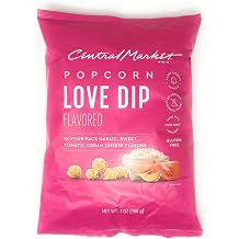 Central Market Love Dip Popcorn Valentines Day Gift Snack 7oz - 1 bag