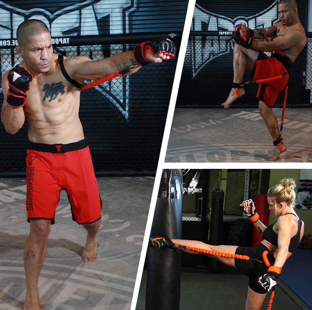 Corde de Musculation pour la Boxe, Le Basket-Ball, L'escrime, Corde de Tension Bleue, Corde de Tension, Corde de Tension, équipement de Conditionnement Physique