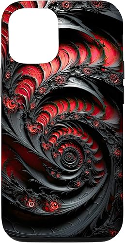 Miniatura 1 de Funda mecánica biomecánica para iPhone 14 Pro Alien Style Pattern