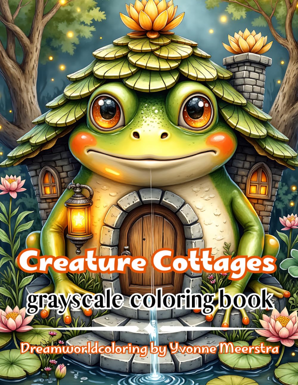 creature cottages: Whimsical Fantasy Homes with Enchanted Creatures, Cozy Details and Dreamlike Worlds for Relaxing Coloring
