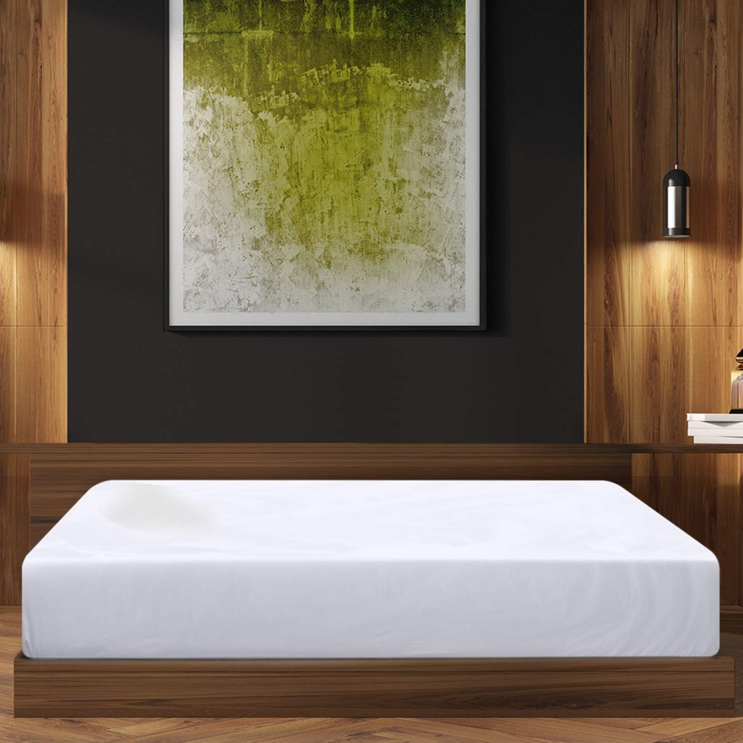 Utopia Bedding Full Fitted Sheet - Bottom Sheet - Deep Pocket - Soft Microfiber -Shrinkage and Fade Resistant-Easy Care -1 Fitted Sheet Only (White) : Home & Kitchen