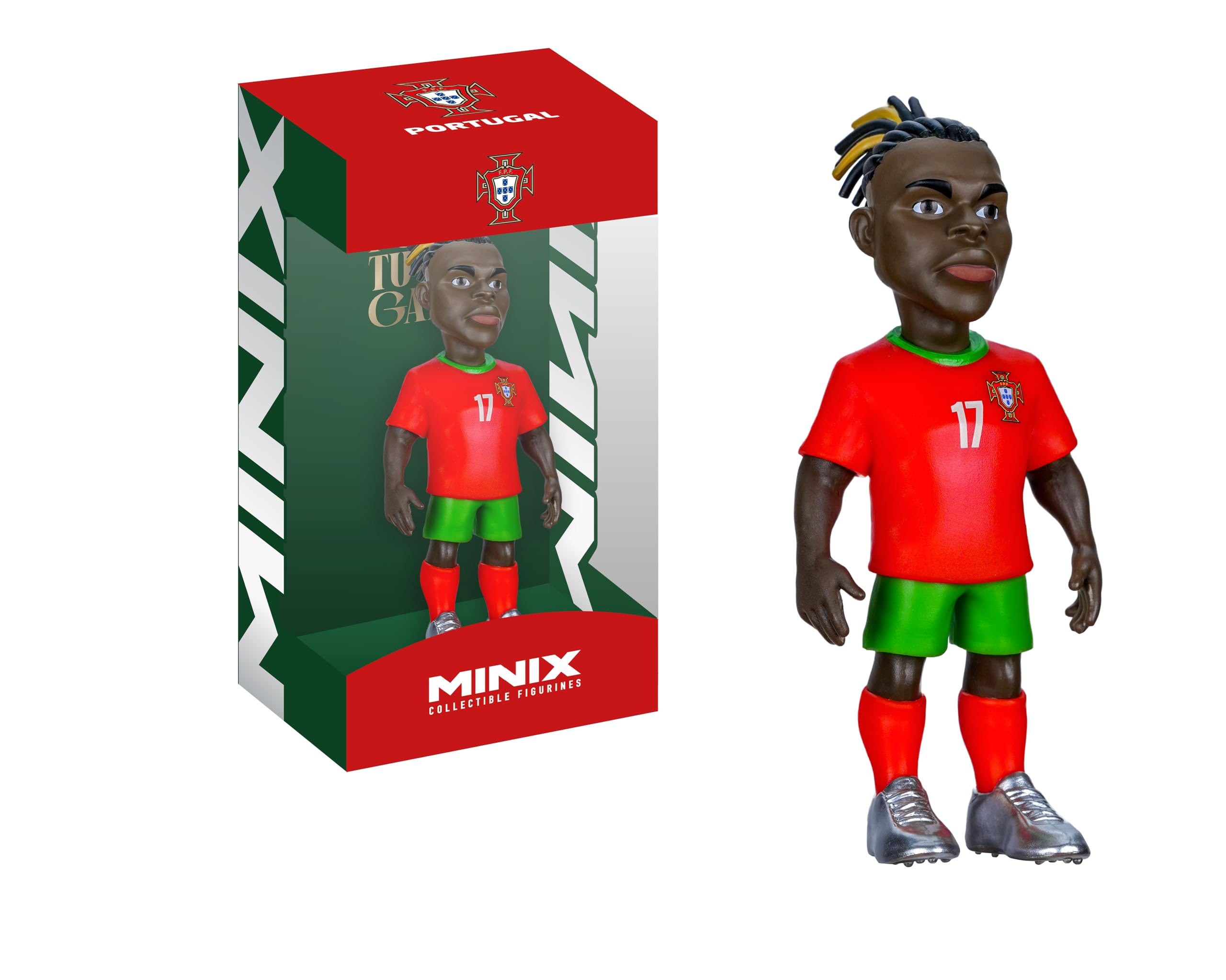 MINIX - Football Stars - World Cup #139 - Portugal - Leao - Collectible Figure 12 cm