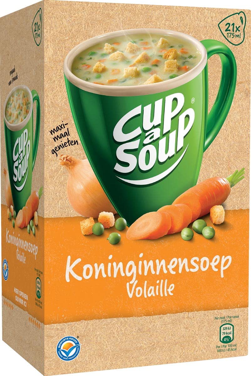 Copa A sopa de la reina sopa, 21 piezas, unidades