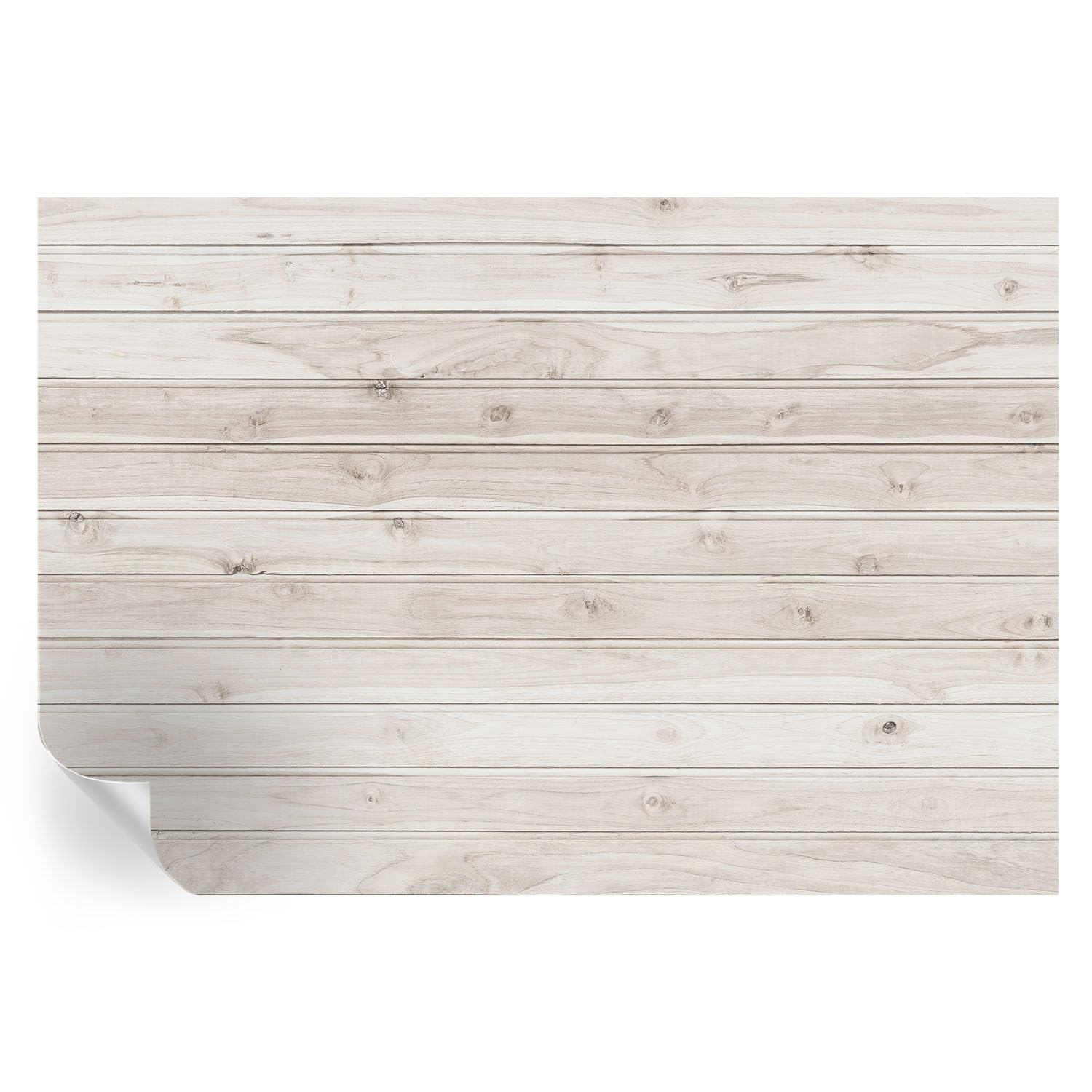 Papel pintado autoadhesivo de madera para transformar las paredes de su salón grande