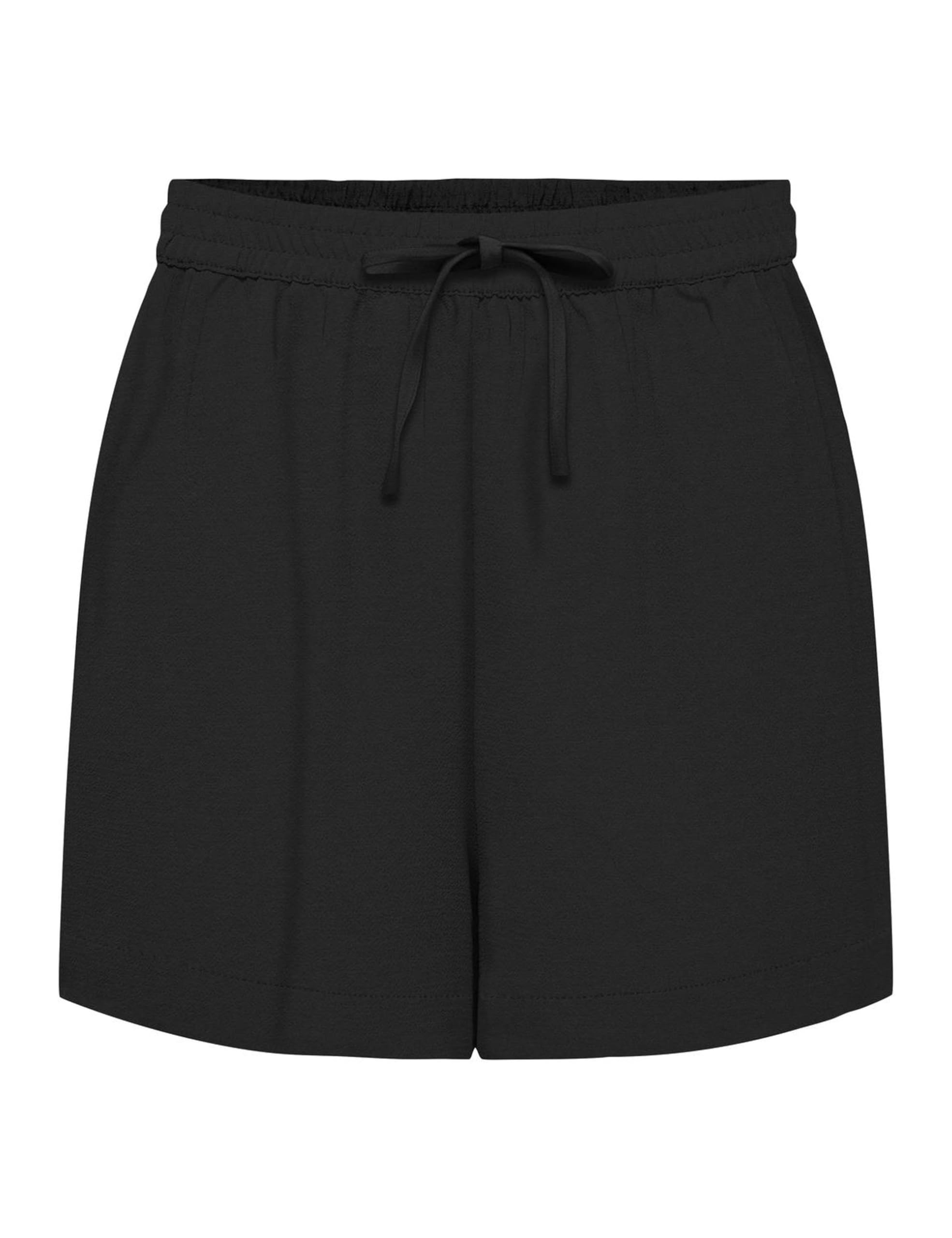 ONLY Onljakiri Linen Shorts PTM, Black, M
