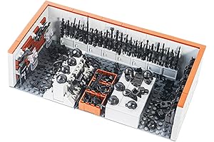 520 Pcs WW2 Military Base Building Brick Set for Army Minifigure War...
