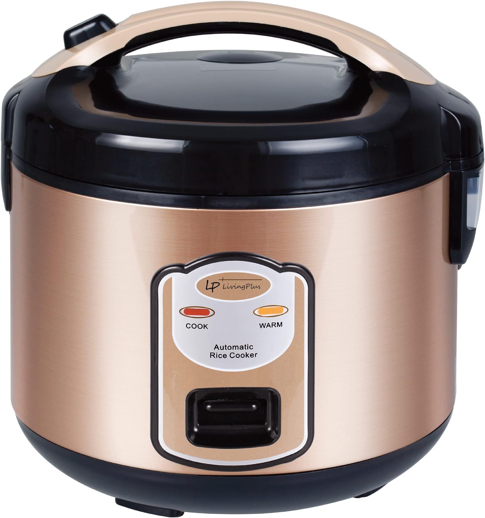 LP Living Plus Electric Rice Cooker, Non Stick Coating, One