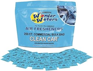 Wonder Wafers 250 Count Clean Car Unwrapped Automobile Professional Use Air Fresheners Car and Truck Detail