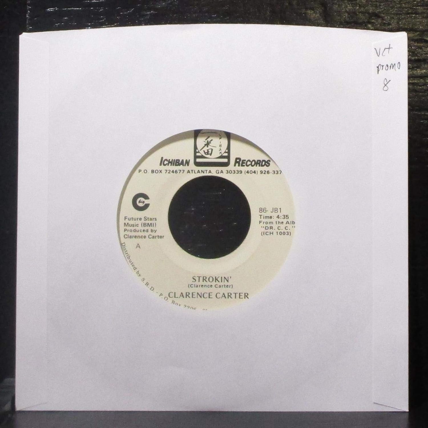 Amazon.com: Clarence Carter - Strokin' / Love Me With A Feeling - 7 ...