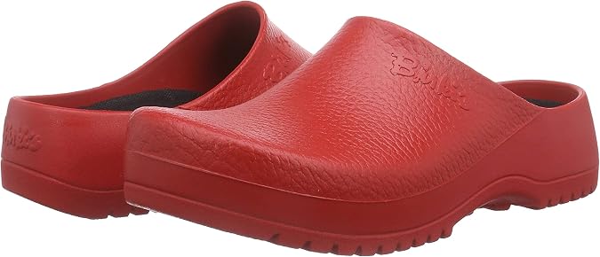 Birkenstock Unisex Clogs Super-Birki - Red - Men 11-11.5