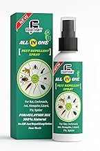 Pest Control & Insect Repellent Spray, 100% Natural | No Kill Just Repel Easy To Use Non-Toxic | Ant, Cockroach, Rat, Lizard, Bedbugs, Spider, Snake | Non Toxic [ 220ml ]
