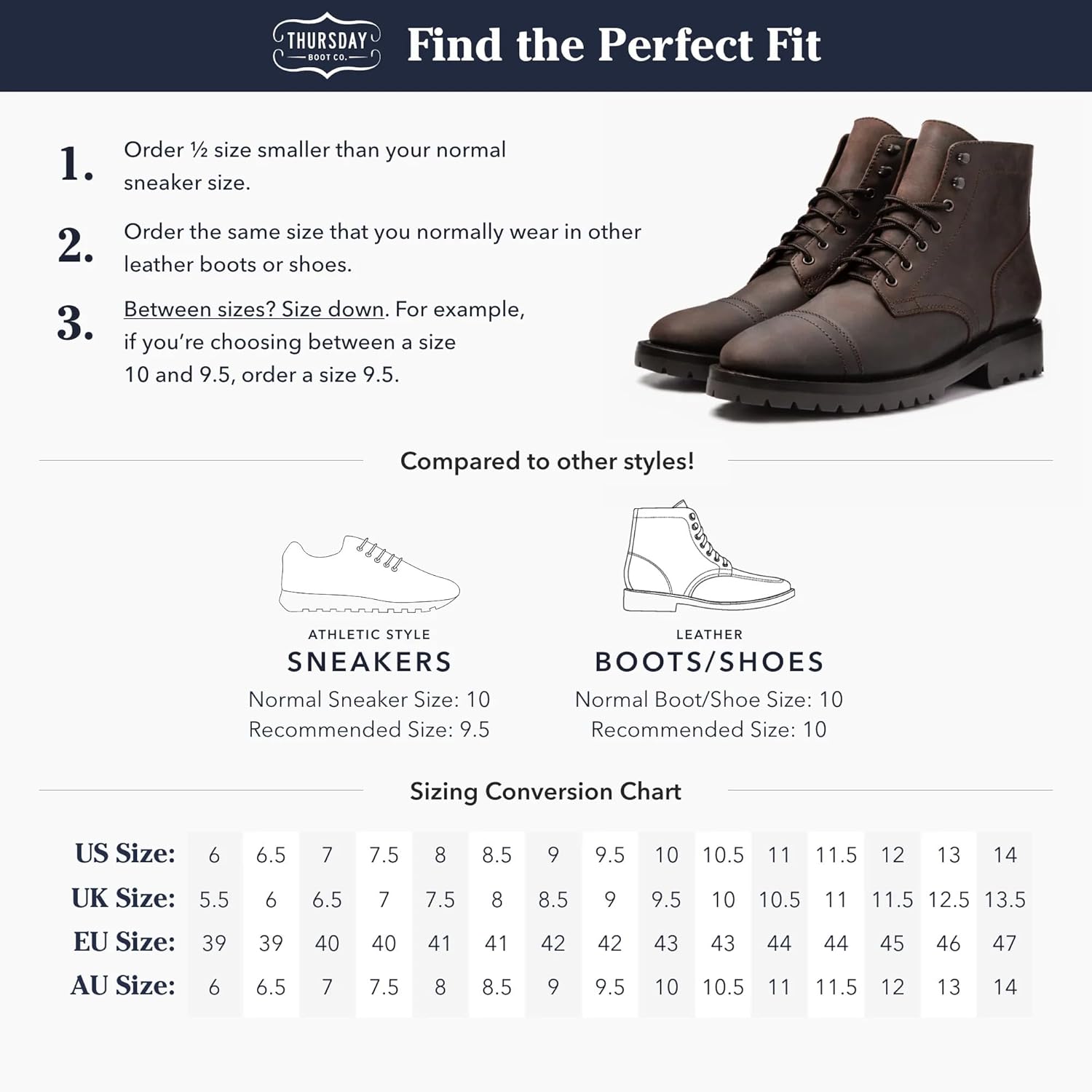 Thursday Boot Company Captain Men's Lace-up Boot - Image 7