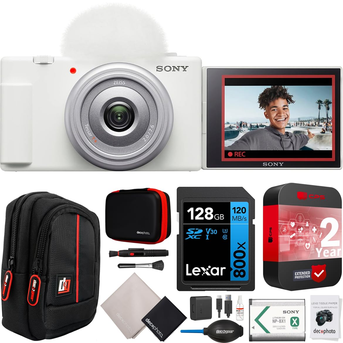Amazon.com : Sony ZV-1F/W Vlog Camera | Official Sony USA