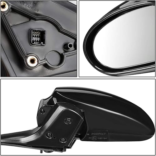 Miniatura 8 de DNA Motoring OEM-MR-HY1320239 Heated Powered Left Driver Side Door View Mirror W/Blind Spot Detection & Turn Signal Compatible with 2018-2019 Sonata