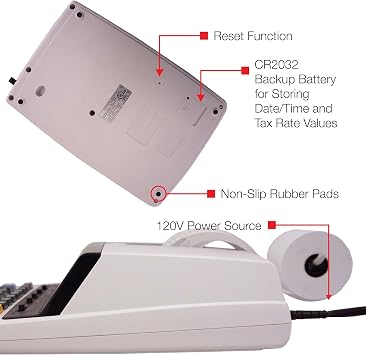 EL2630PIII Two-Color Printing Calculator, Black/Red Print, 4.8 Lines/Sec