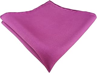 pochette handrolled magenta monocromatico Uni - 100% seta - dimensione 30 x 30 cm