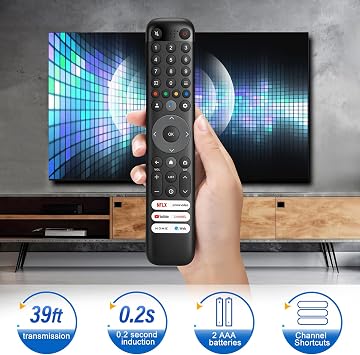 TCL Smart TV Remote Control Voice Remote Control for TCL Android/Google TV