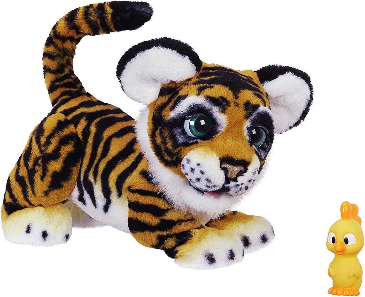 FurReal friends B9071 RoarinÂ’ Tyler, the Playful Tiger, Orange, White, Black, Large