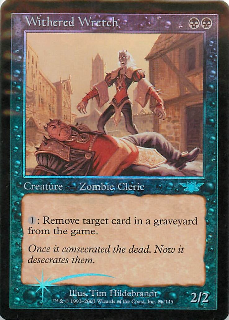 Amazon.co.jp: マジックザギャザリング MTG 黒 英語版 萎縮した卑劣漢