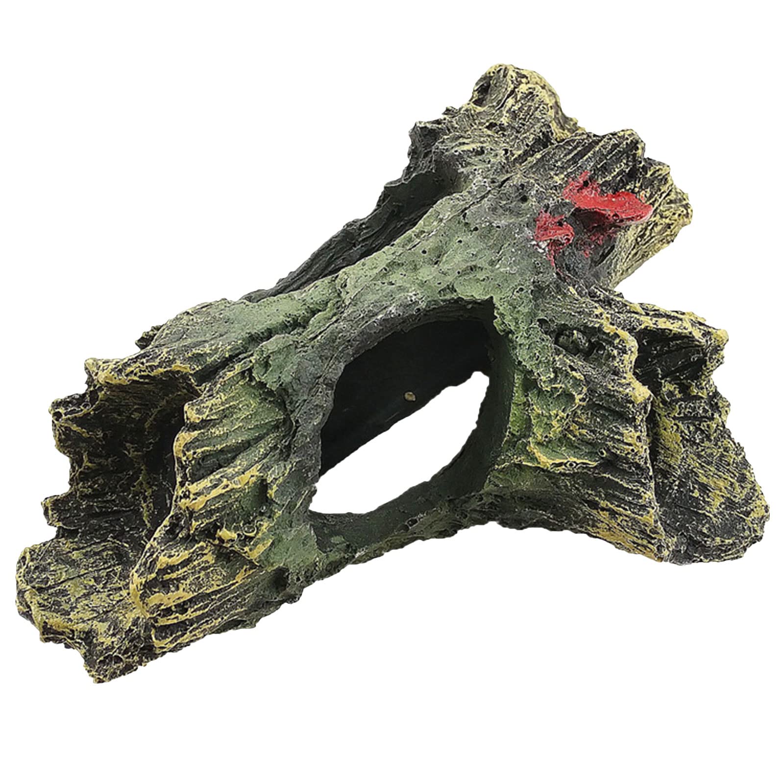 Artificial Landscape Ornament Multifunction Resin Fish Hiding Cave Aquarium Dead Wood Decoration for Fish Tank Aquarium