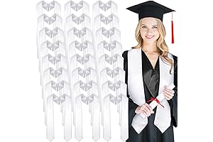 Set of 24 Customizable Graduation Stoles for Students
