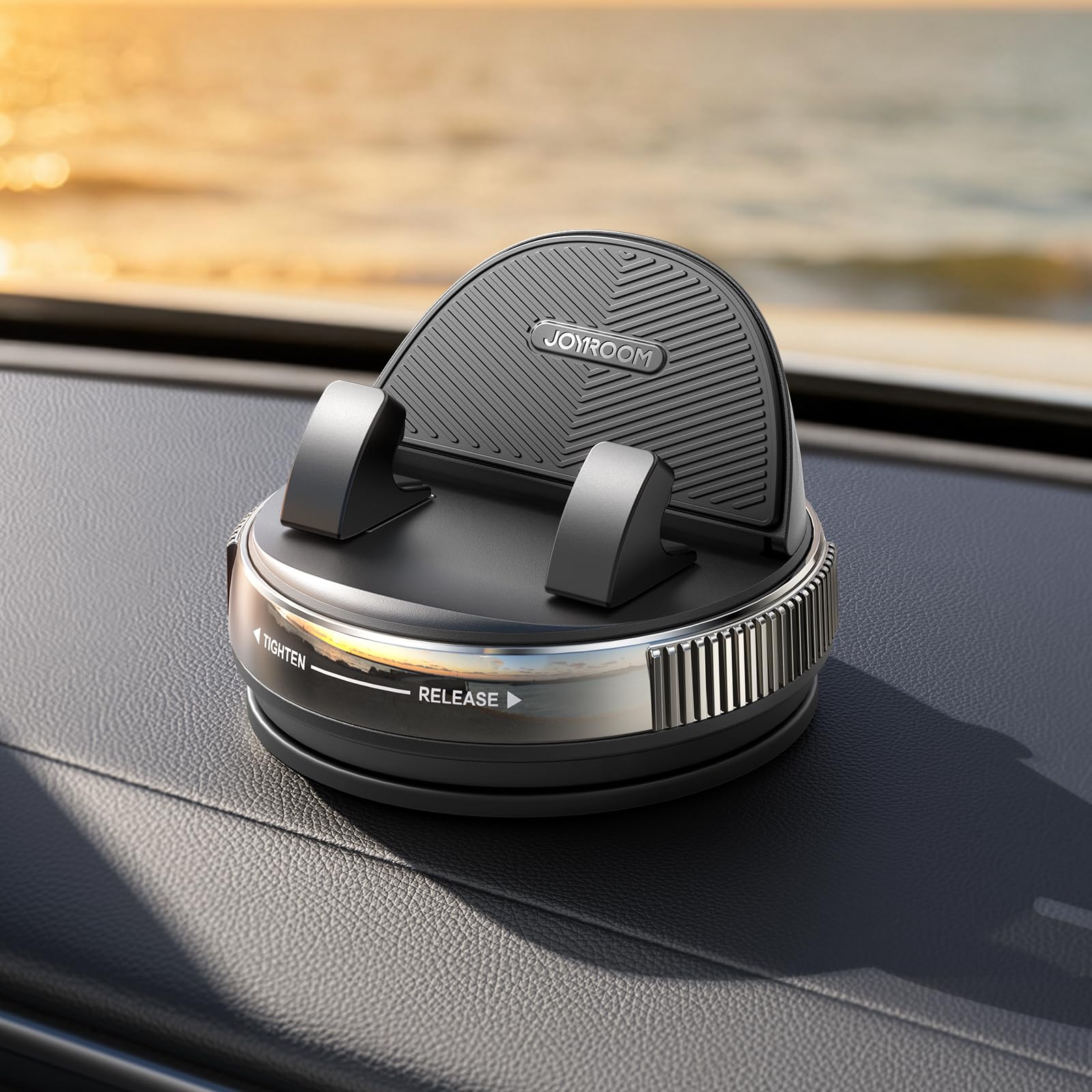 JOYROOM Handyhalterung Auto Armaturenbrett [Gel & Saugnapf] Universelle Handy Halterung Auto kompatibel mit dicken Hüllen bis zu 19 mm, Car Phone Holder für iPhone/Samsung/Google/Android Smartphones