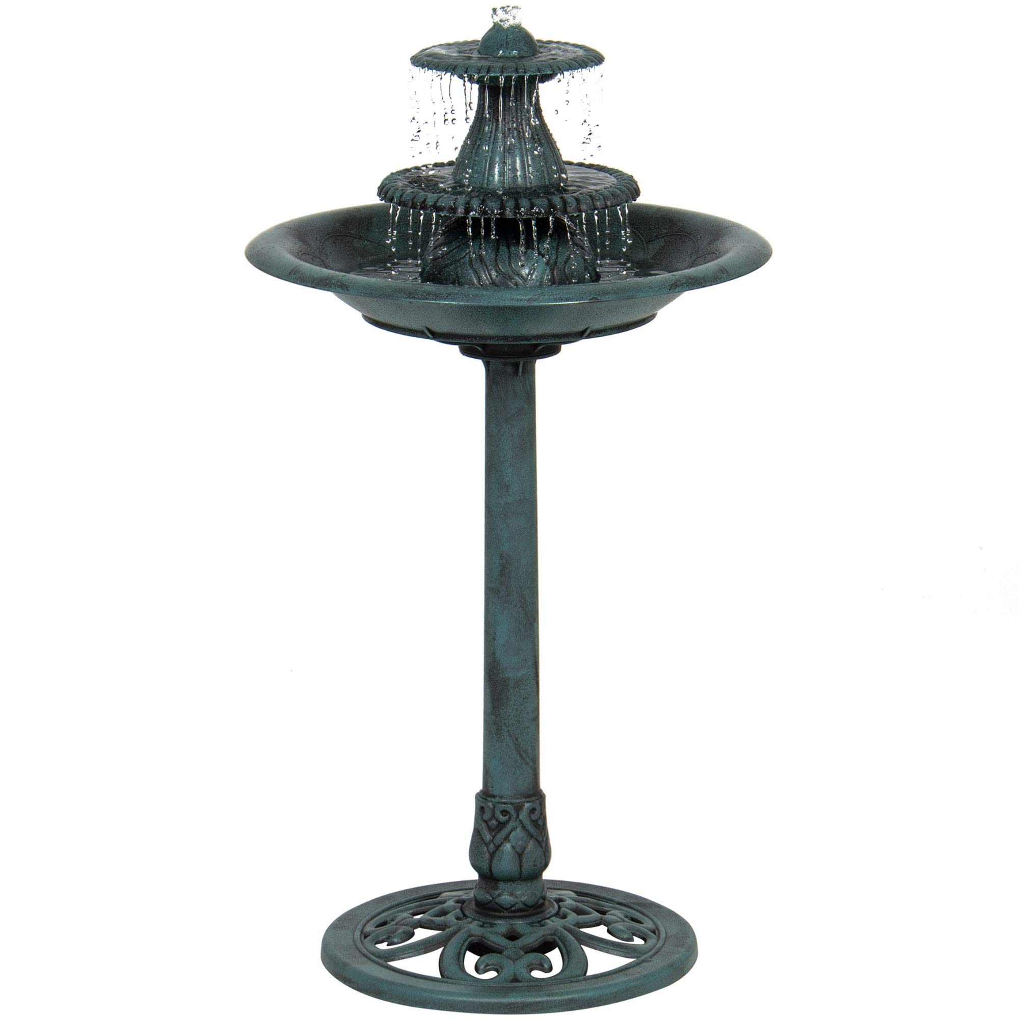 Buy Best Choice Products 3Tier Indoor Outdoor Polyresin Pedestal Bird