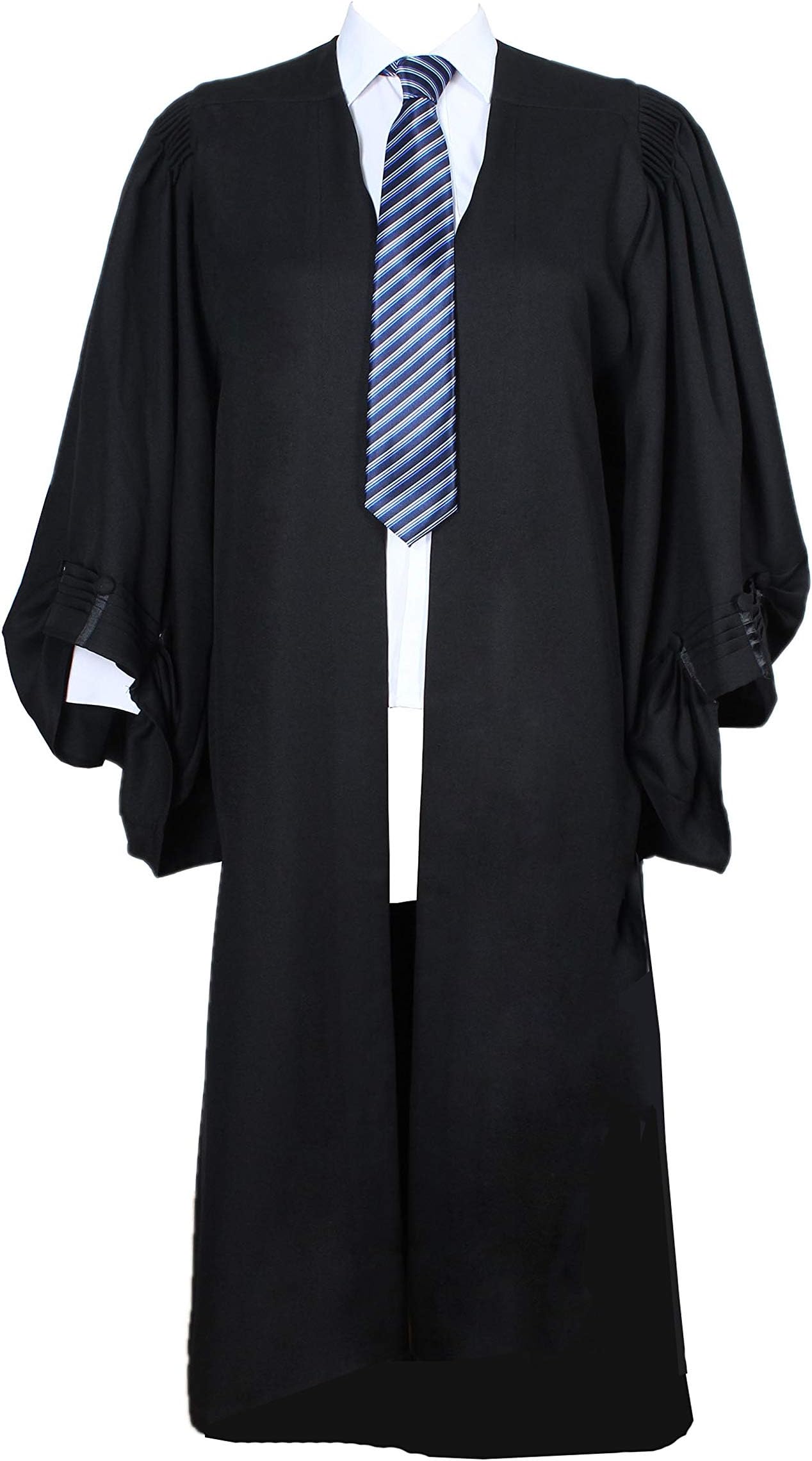 GradPlaza Adult Barrister Gown Black