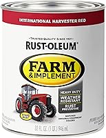 Vista 81 de Rust-Oleum Farm & Implement 280176 - Pintura esmaltada, galón, naranja (Allis Chalmers Orange)
